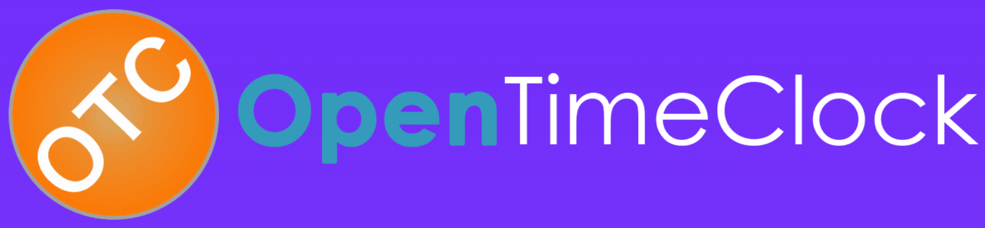 Logo OpenTimeClock.com, Free Time Clock Software and Attendance App